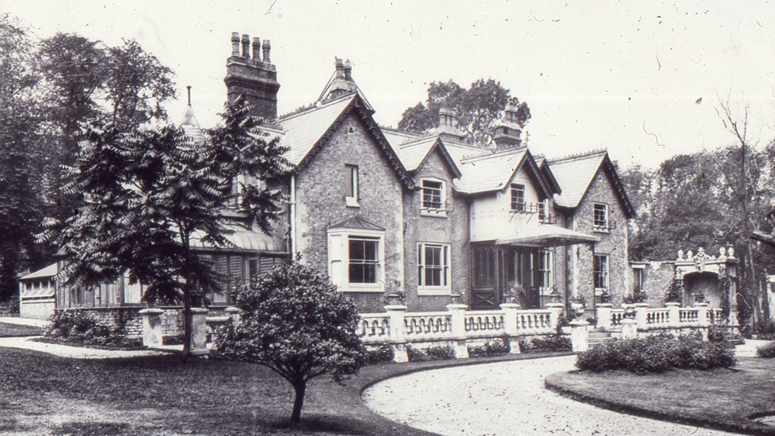 英国ケントのブロックウェル・パークにあるウエルカム生理学研究所、1910年代頃